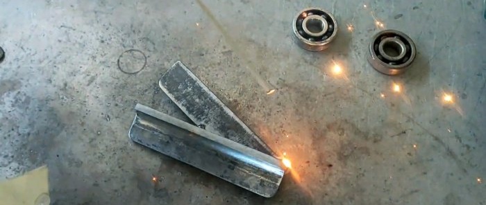 Jak zrobić nożyce do cięcia blachy z łożysk