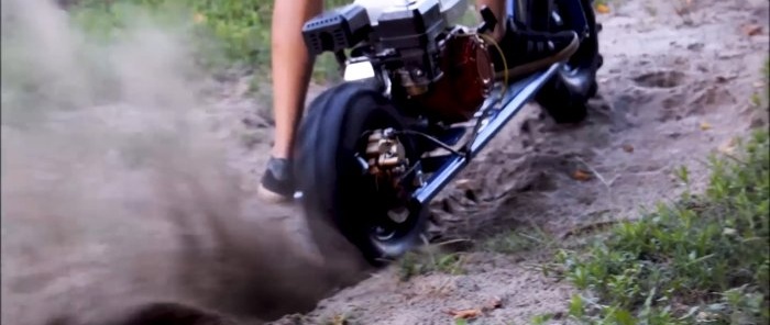 Cum să asamblați un scuter off-road și puternic