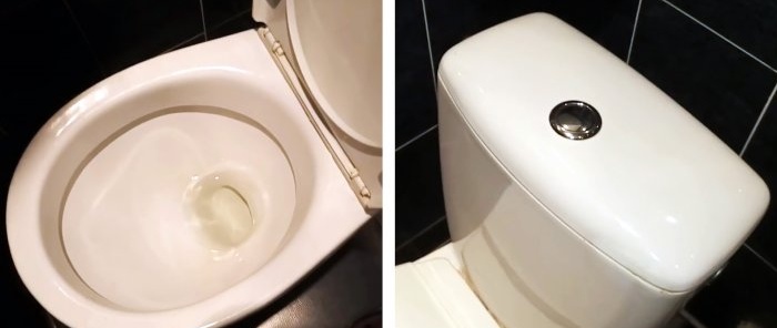 Toaletttanken läcker. Hitta orsaken och eliminera läckan själv.