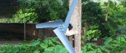 How to make a wind generator from improvised materials