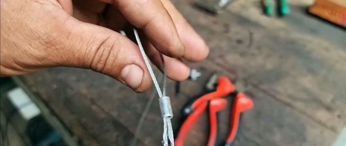 3 options for making a reliable boss at the end of the cable