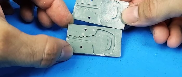 How to make a duplicate key by casting at home
