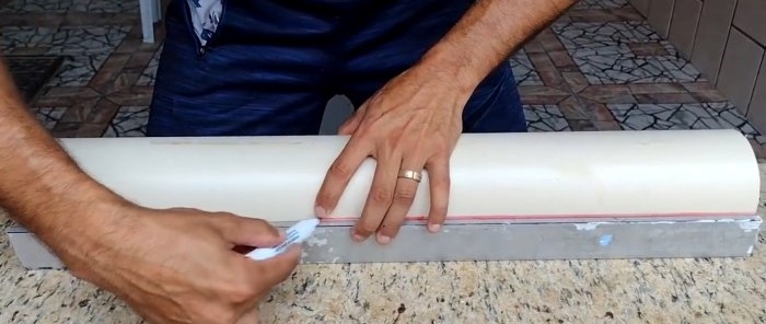 Cómo hacer pizarra con características de alto rendimiento a partir de restos de tubos de PVC