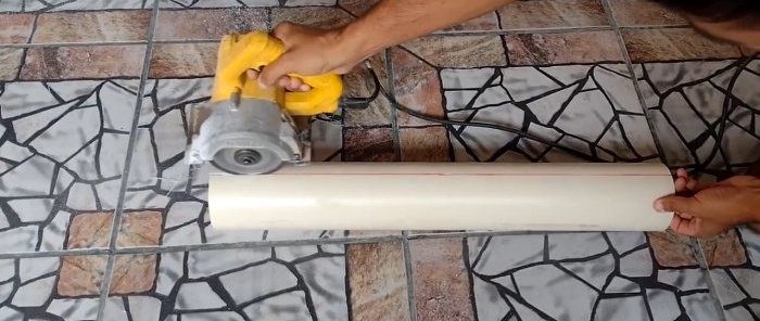 How to make slate with high performance characteristics from leftover PVC pipes