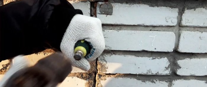 Comment réparer une fissure dans la maçonnerie