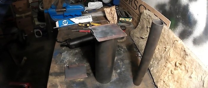 How to make a full-fledged muffler from cheap materials