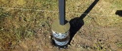 How to install fence posts correctly, economically and for centuries