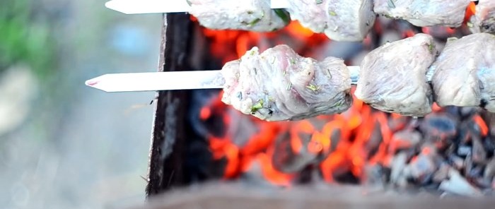 10 fatal mistakes when grilling shish kebab