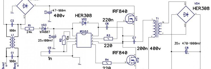 Potente alimentatore switching da 12 V fai da te