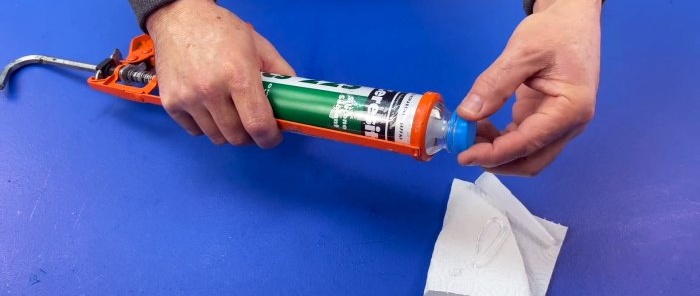 Cosa fare se il silicone nel tubo si è seccato e come evitare che si secchi in futuro