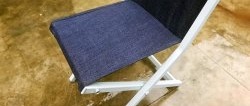 Cómo hacer una silla plegable sencilla y ligera a partir de secciones de perfil.