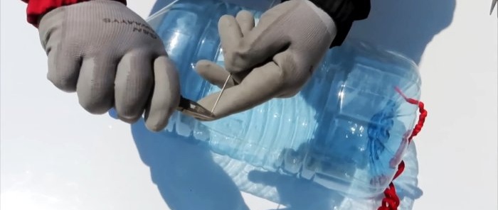 Hogyan készítsünk csepegtető öntözőrendszert PET-palackokból