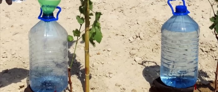 Paano gumawa ng drip irrigation system mula sa PET bottles