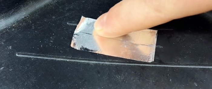 Een originele manier om gebroken plastic te repareren