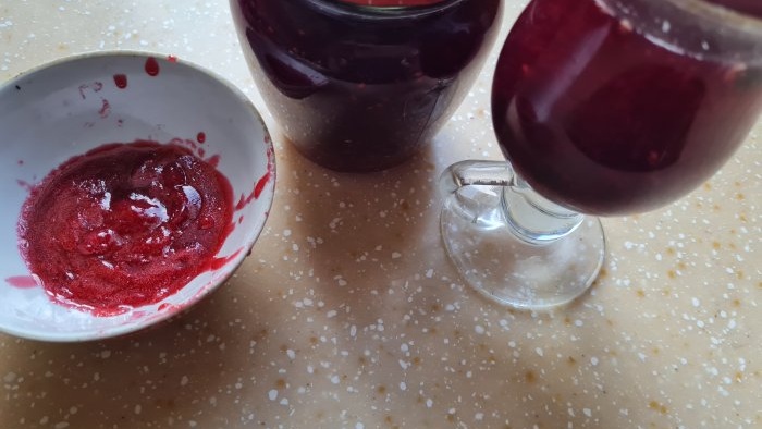 Confiture de framboises sans épaississants