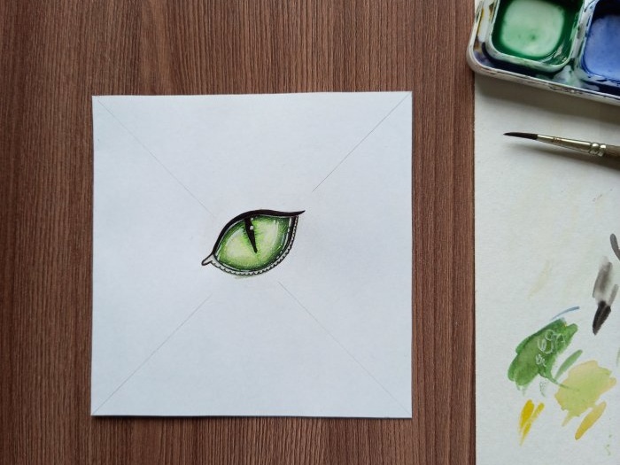 Dragon's Eye - DIY dekoratyvinė plokštė su 2024 m. simboliu