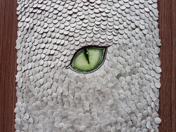 Dragon's Eye - Pannello decorativo fai da te con il simbolo del 2024