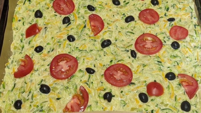 Comment faire une pizza aux courgettes