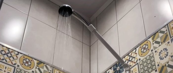 Comment fabriquer un système de douche à partir de tuyaux en PP