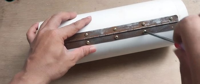Kaip iš PVC vamzdžio pasidaryti patogią įrankių dėžę