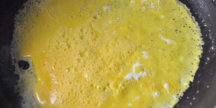 Sup pancake telur