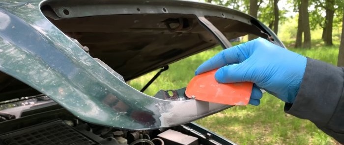 Как да боядисаме кола без гараж, дори в гората