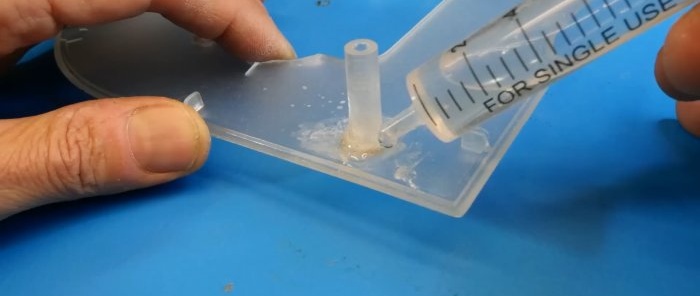 Flytende plast Reparerer plast enkelt uten lim og loddebolt