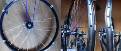 Kako popraviti bilo koju "osmicu" na kotaču bicikla