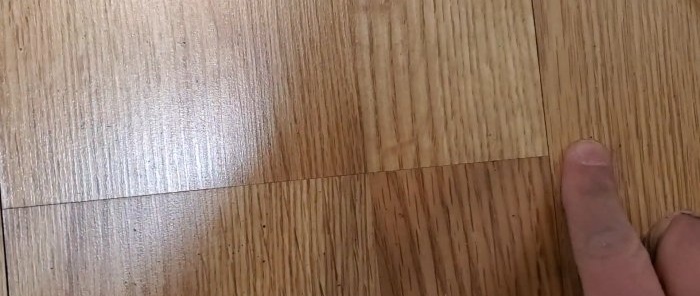 Come rimuovere le crepe nel pavimento in laminato senza smontarlo