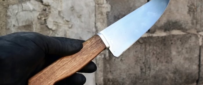Ako opraviť kuchynský nôž so zlomenou stopkou