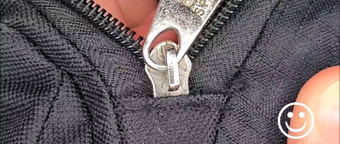 The zipper came apart How to fix it so it doesn’t happen again