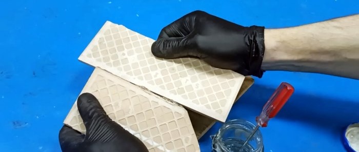 Plastik cecair DIY untuk mengisi acuan dan melekatkan semuanya bersama-sama